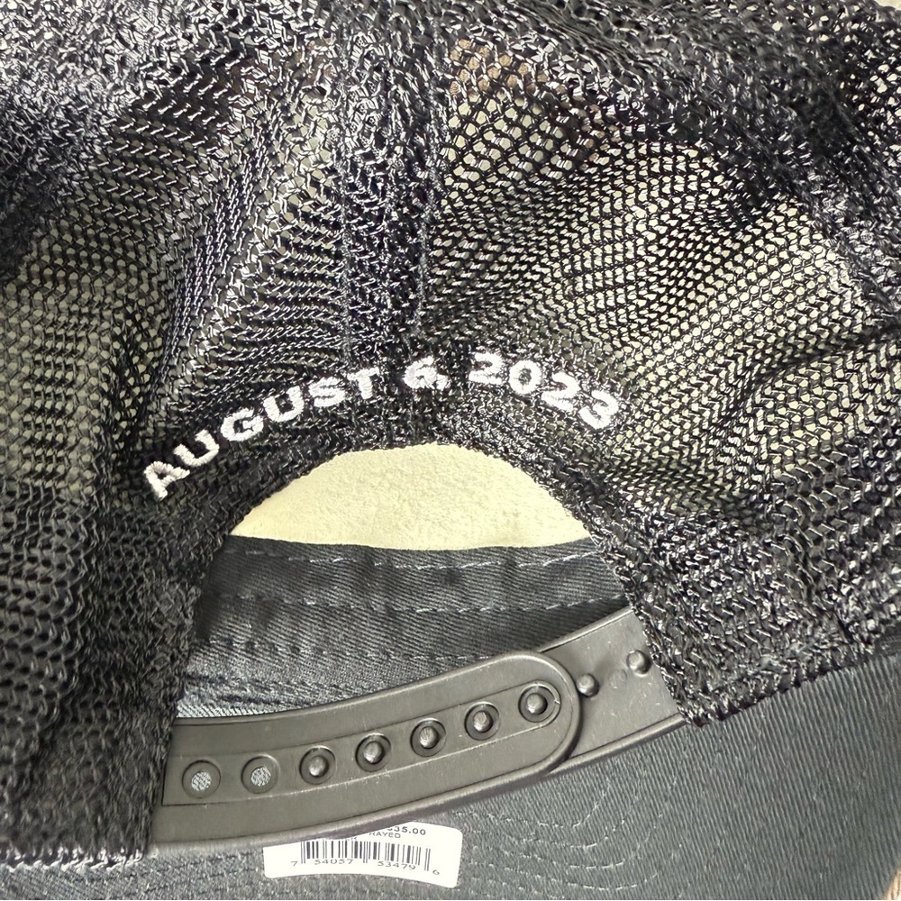 2023 Big Machine Music City Nashville Grand Prix Camo Frayed Trucker Hat - Picture 5 of 9